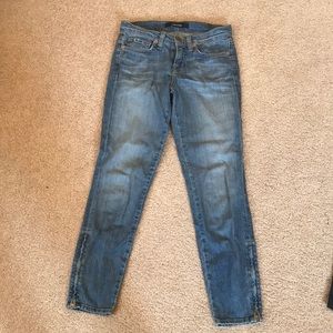 Jbrand ankle crop jeans